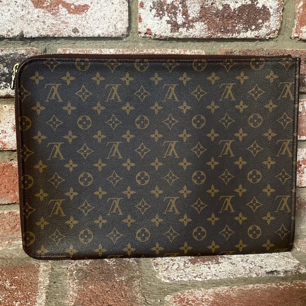 EUC Louis Vuitton Etui Voyage Monogram Document/Laptop Case - Picture 3 of 8